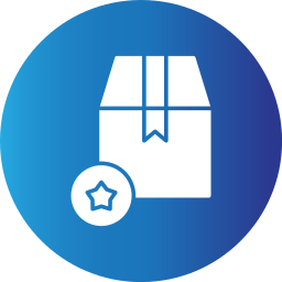 Delivery box icon