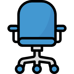 Office chair icon