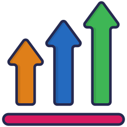 croissance Icône