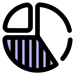 diagramme circulaire Icône