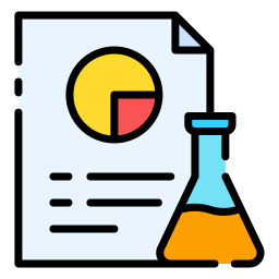 Chemical analysis icon