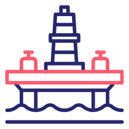 Oil rig icon