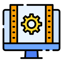 Video editing icon