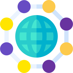 globales netzwerk icon