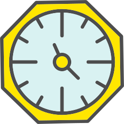 Wall clock icon