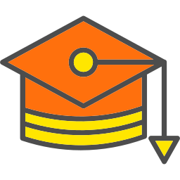 Graduation cap icon