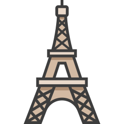 Eiffel tower icon