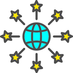 Global network icon