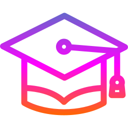 Graduate cap icon