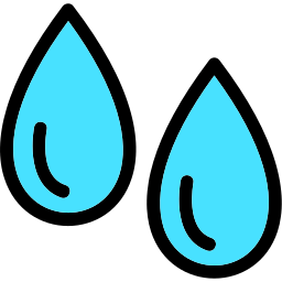 Water drops icon