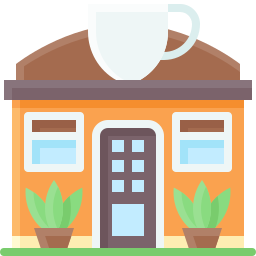 Coffee shop icon