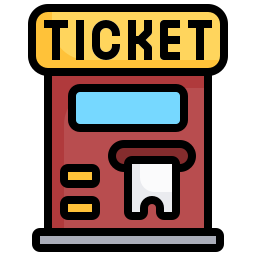 ticket automat icon