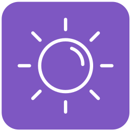 Sun icon