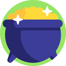 Gold pot icon