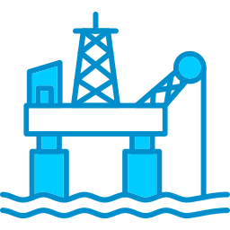 Oil platform icon