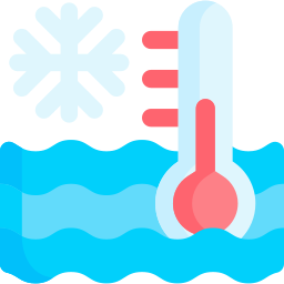 niedrige temperatur icon