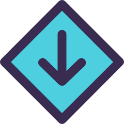 Down arrow icon