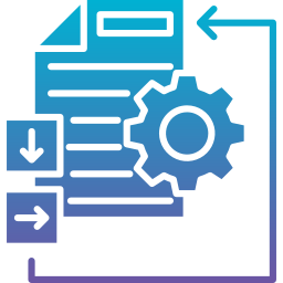 Data processing icon