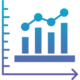 Bar graph icon