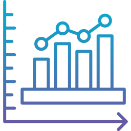 Bar graph icon