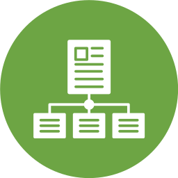 Data modelling icon