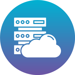 Cloud computing icon