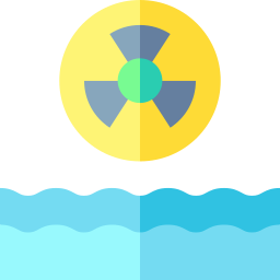 Water pollution icon