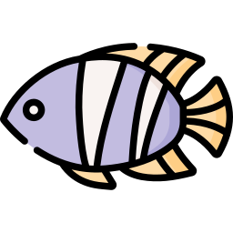 tropischer fisch icon