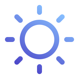 Sun icon