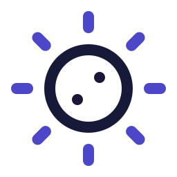 Total eclipse icon