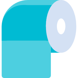 Toilet paper icon