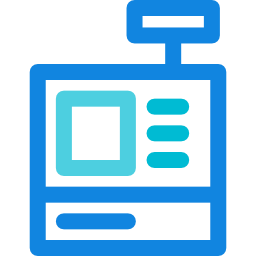 caixa registradora Ícone