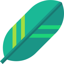 Tropical leaves icon