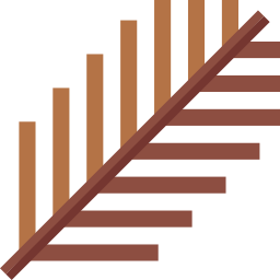 Tropical leaves icon