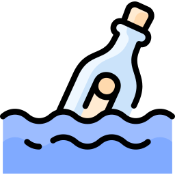 Message in a bottle icon