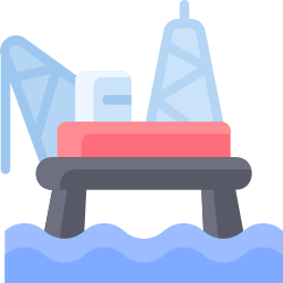 Oil rig icon