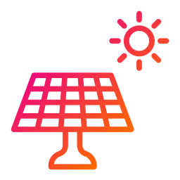 Solar panel icon