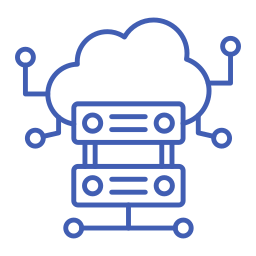 Cloud server icon