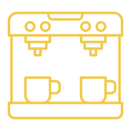 Coffee machine icon