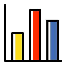 barre graphique Icône