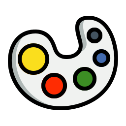 Color palette icon