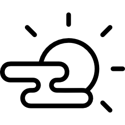 太陽と雲 icon