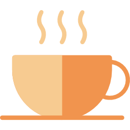 Hot coffee icon