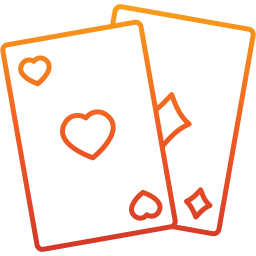 Playing cards icon