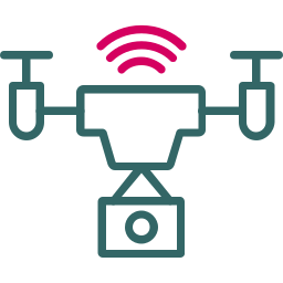 drone inteligente Ícone