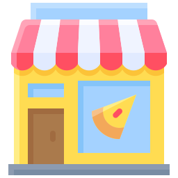 pizza laden icon