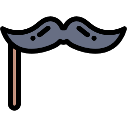 moustache Icône