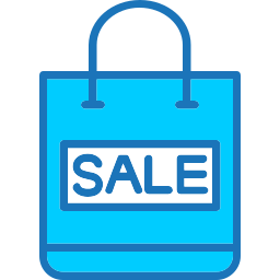 Shopping bag icon