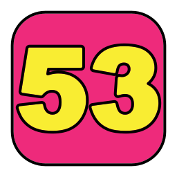 Fifty three icon