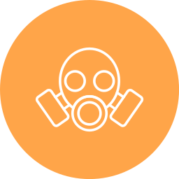 Gas mask icon